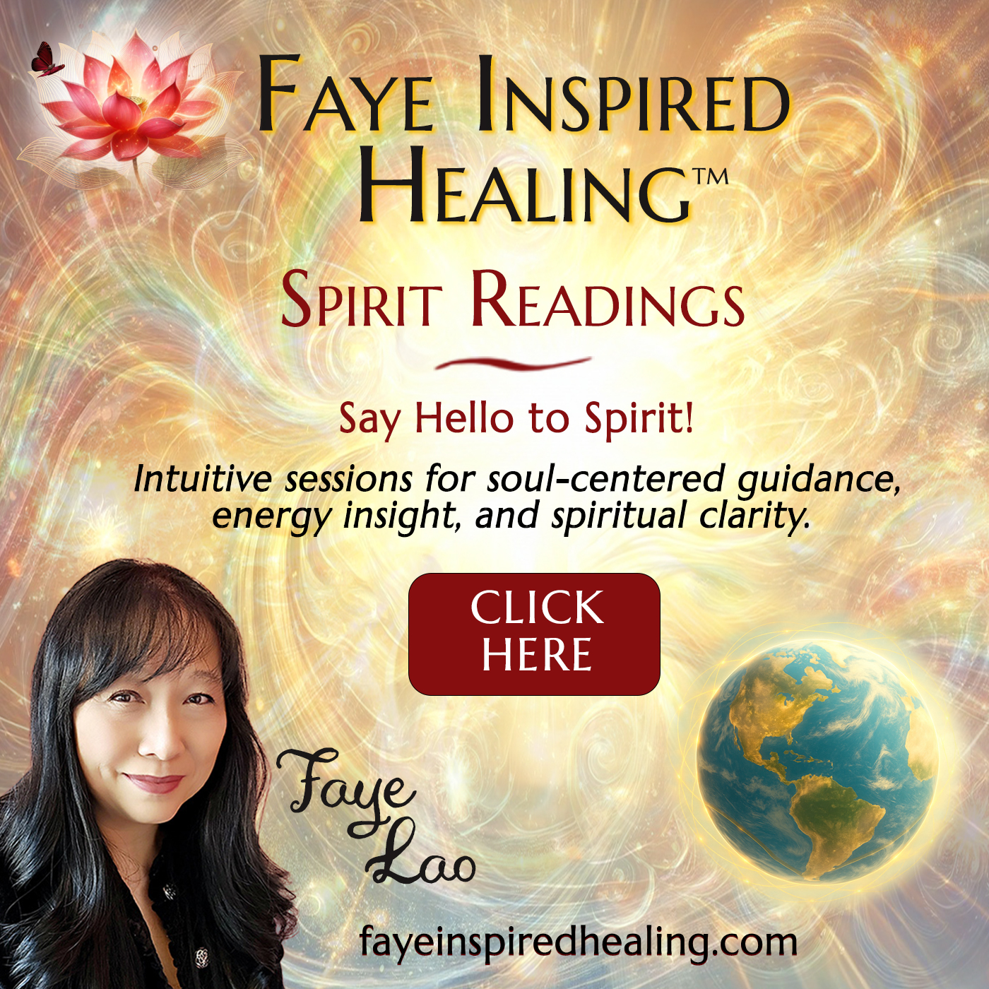 Faye Inspired Healing&trade; - Intuitive Healing Consultant&trade; | Energy Healer | Certified Grief Educator