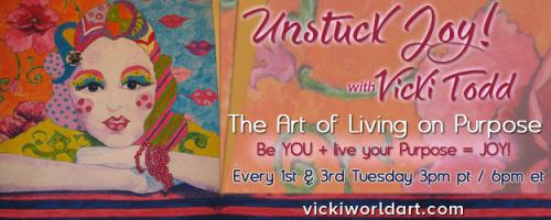 Unstuck Joy! with Vicki Todd - The Art of Living On Purpose: Unstuck JOY! goes to Frankfurt Book Fair!